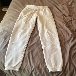 TNA cozy perfect fleece joggers size XS